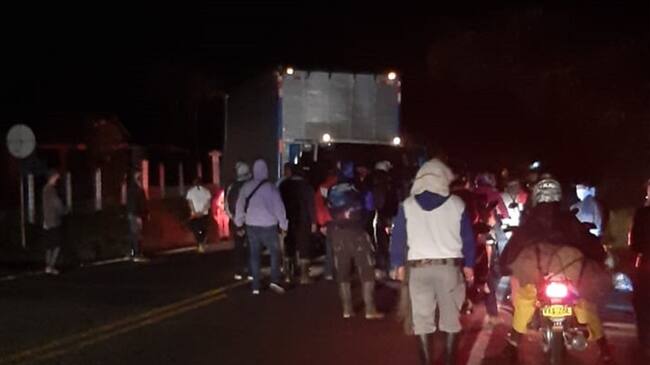 En el sector de Los Robles, Timbío, hay concentración de comunidades . Foto: Cortesía