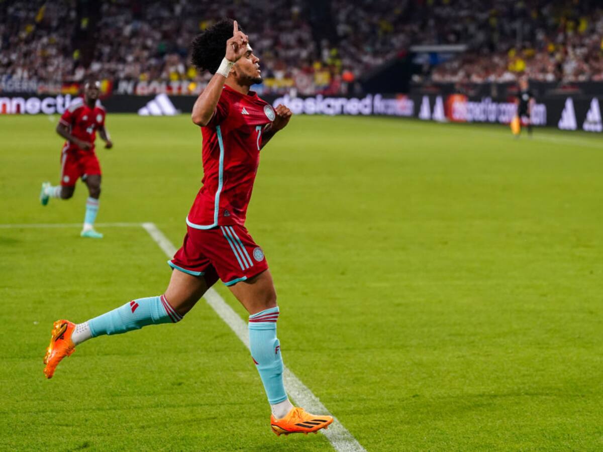 VIDEO: así fue el golazo de Luis Diaz a Alemania en la victoria ‘tricolor’ por 2-0