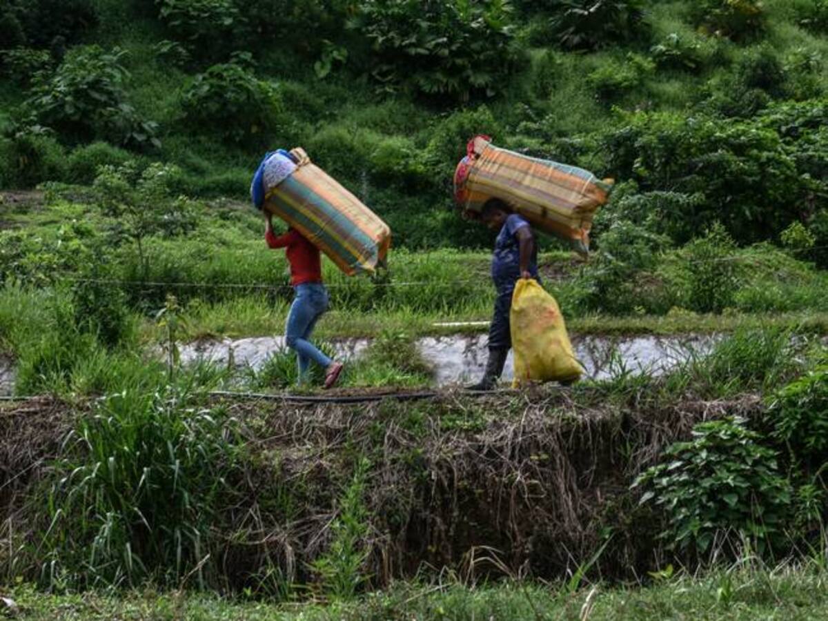 Un total de 48.000 personas se encuentran confinadas actualmente en el Chocó
