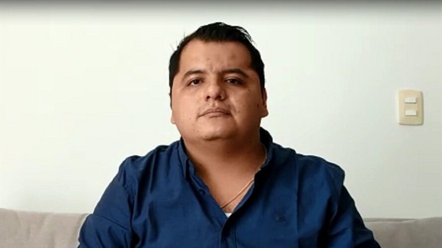 Alcalde de Trinidad, Casanare, Jesús Monroy. Foto: Pantallazo video