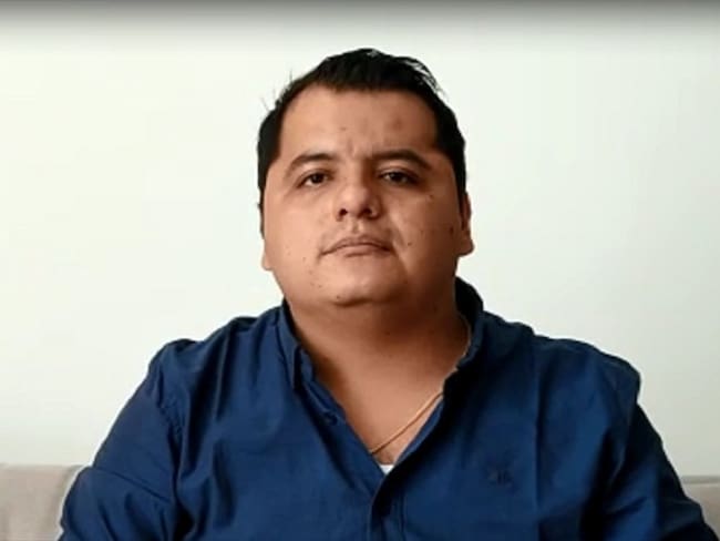 Alcalde de Trinidad, Casanare, Jesús Monroy. Foto: Pantallazo video