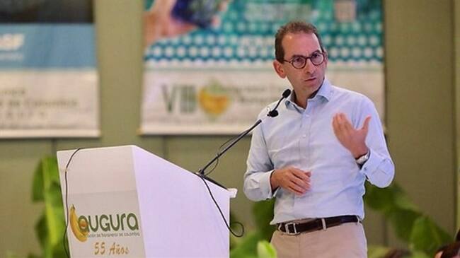 Ministro de Agricultura, Andrés Valencia.. Foto: Colprensa