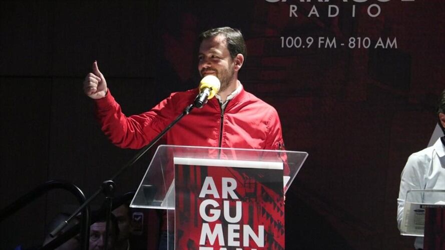 Carlos Fernando Galán es el candidato a la Alcaldía de Bogotá por el movimiento Bogotá Para La Gente. Foto: La W con Vicky Dávila