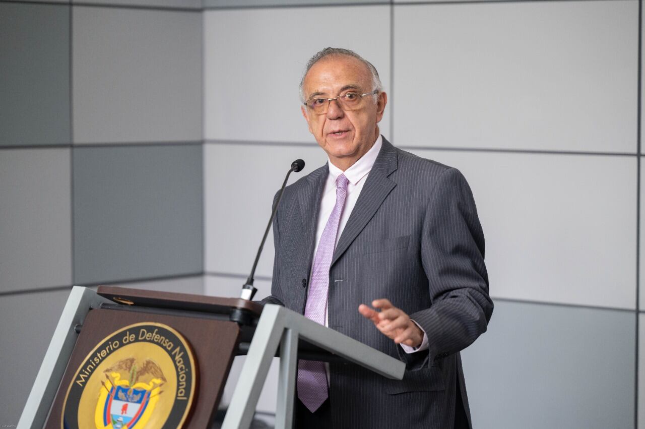 Ministro de la Defensa en Colombia, Iván Velásquez. Cortesía: MinDefensa