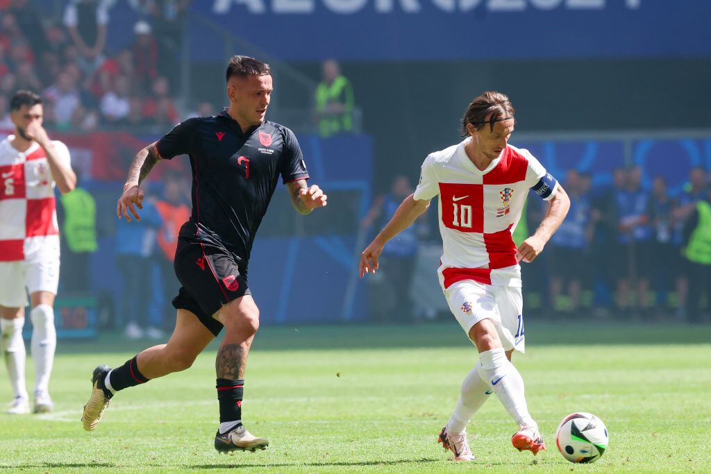 Croacia vs. Albania, Eurocopa 2024. Foto: Marco Steinbrenner/DeFodi Images via Getty Images