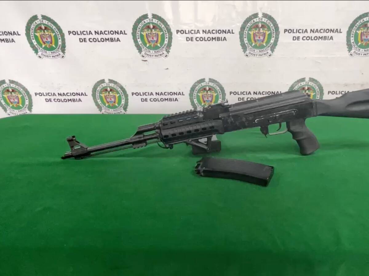 Recuperan armas de alto calibre hurtadas en club deportivo de Cundinamarca
