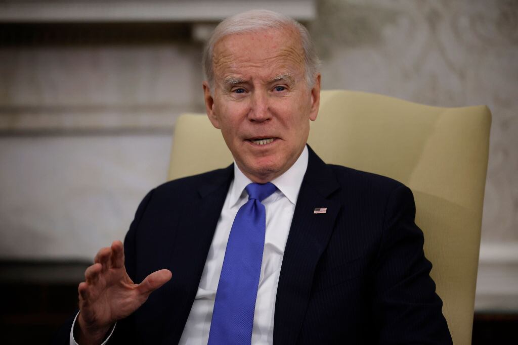 Joe Biden. (Photo by Chip Somodevilla/Getty Images)