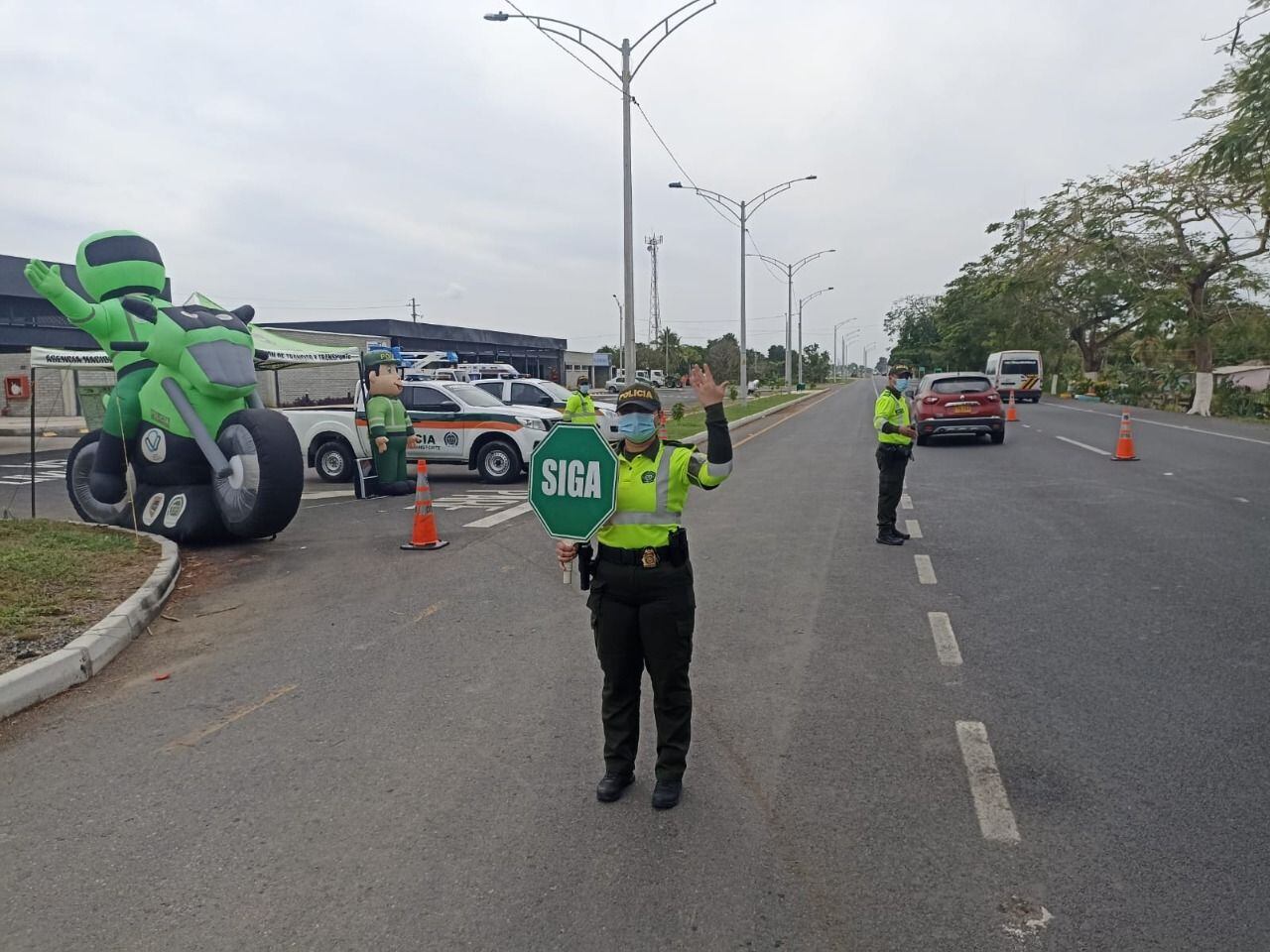 Cinco muertos en accidentes de tránsito deja el puente de Reyes en Córdoba. Foto: prensa Policía. 