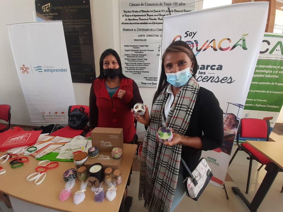 Durante el lanzamiento Cemprende en Tunja los jóvenes mostraron su creatividad