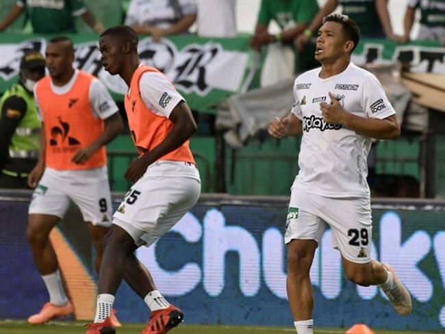 Teófilo Gutiérrez en entrenamiento con el Deportivo Cali. Foto: Colprensa - Cortesía Dimayor