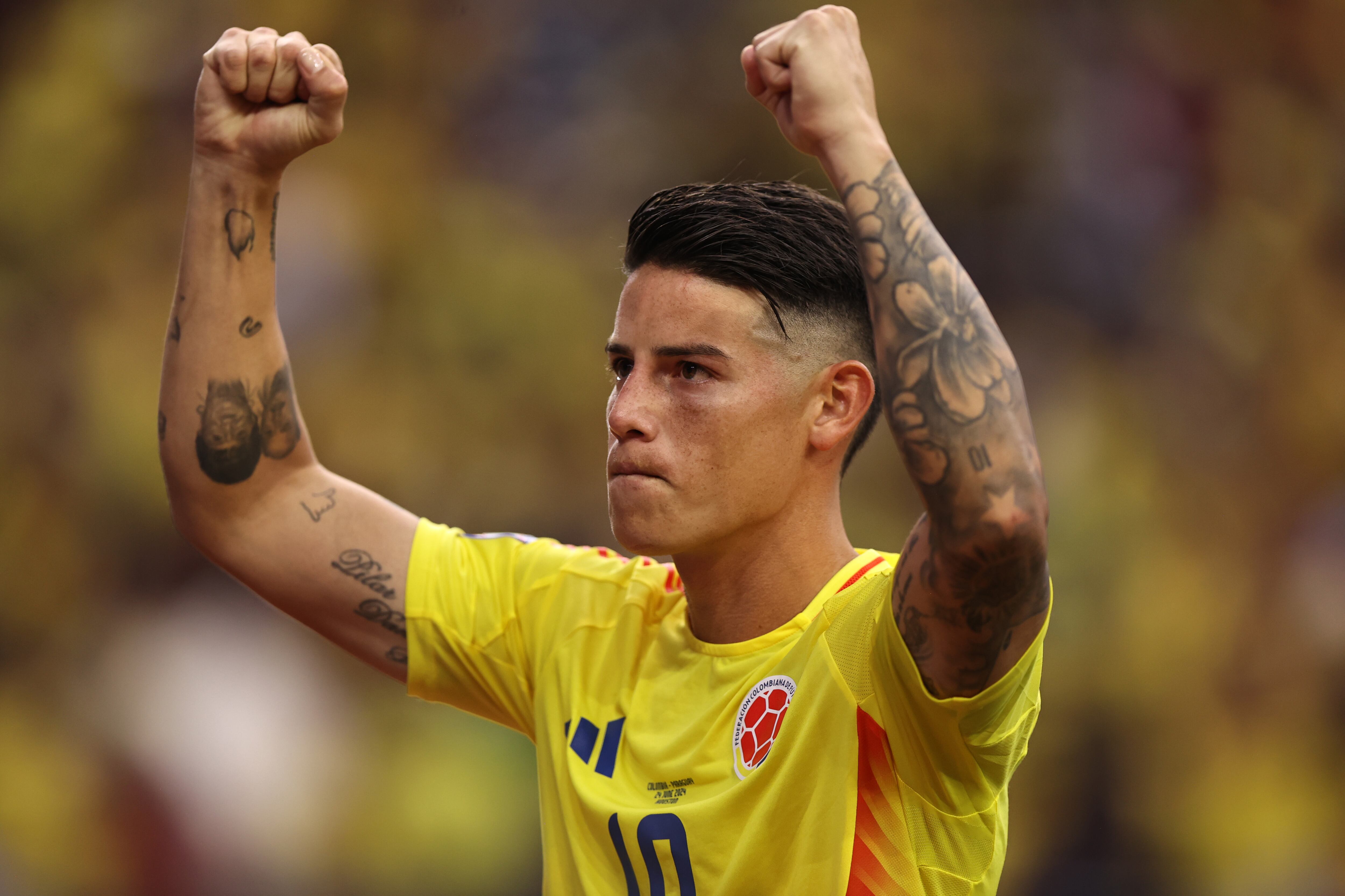 James Rodríguez, volante y capitán de la Selección Colombia. (Photo by Omar Vega/Getty Images)