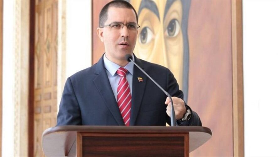 El ministro para las Relaciones Exteriores de Venezuela, Jorge Arreaza. Foto: Agencia Anadolu