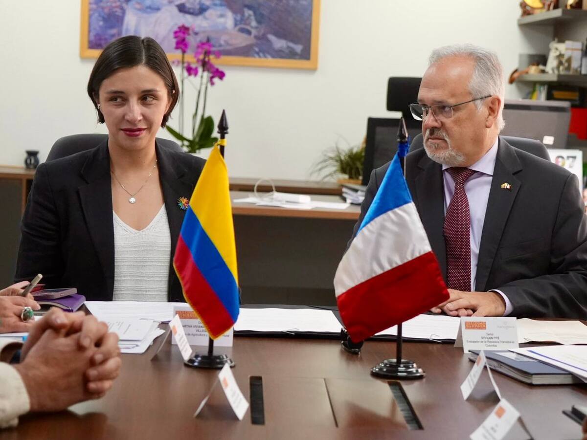 Francia dará un millón de euros para la reforma rural integral del Gobierno Petro