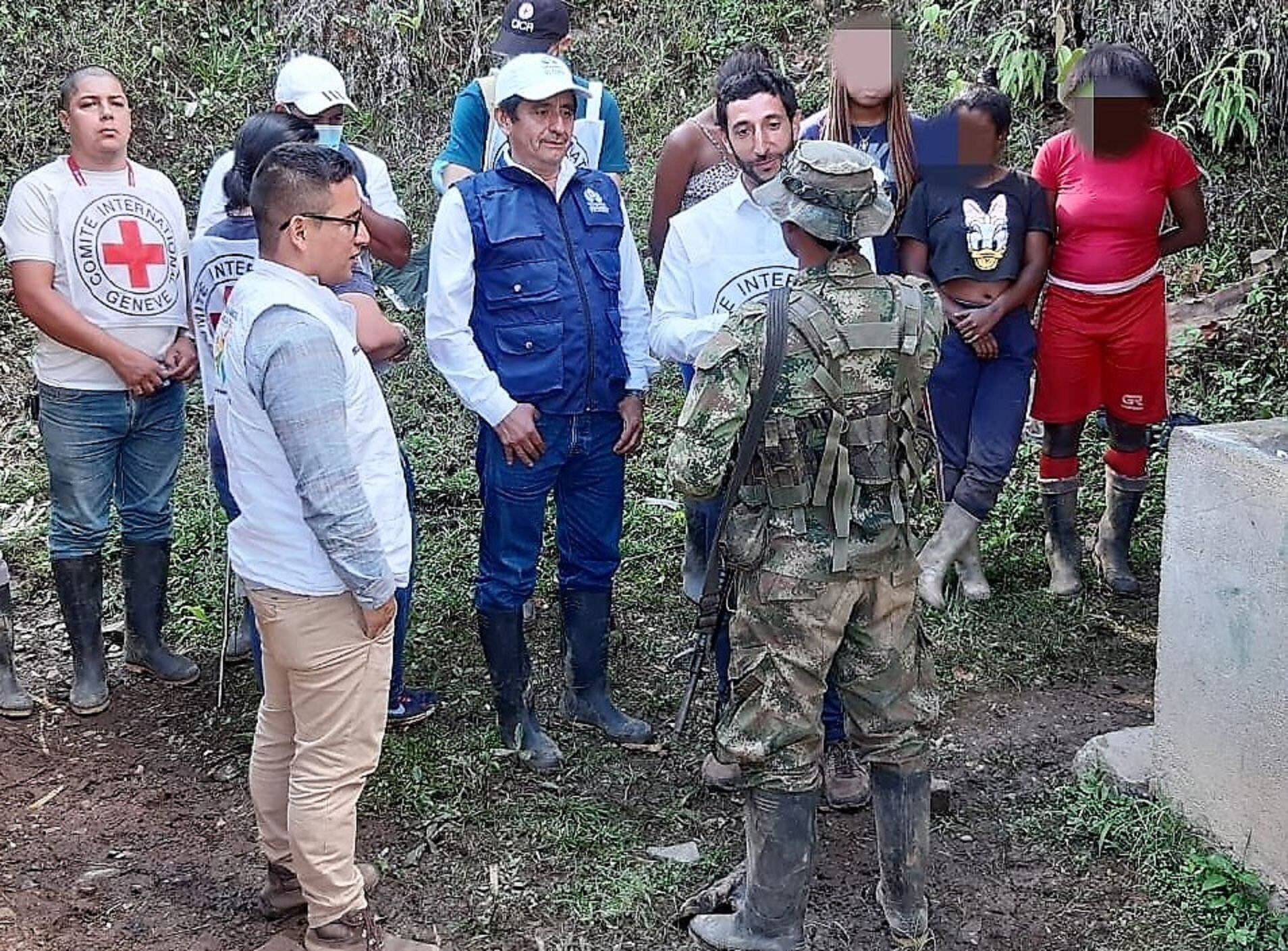 Los hechos se registraron en zona rural del municipio de Argelia. Crédito: CICR.