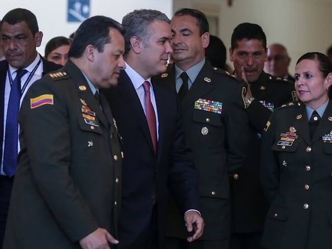 Política de seguridad ciudadana del presidente Iván Duque. Foto: Colprensa