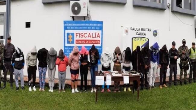 La Fiscalía contó con evidencias como seguimientos, vídeos y fotografías en los que aparecen los supuestos integrantes de la banda criminal. Foto: Fiscalía