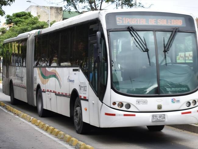 Transmetro continúa suspendido en Barranquilla y su Área Metropolitana