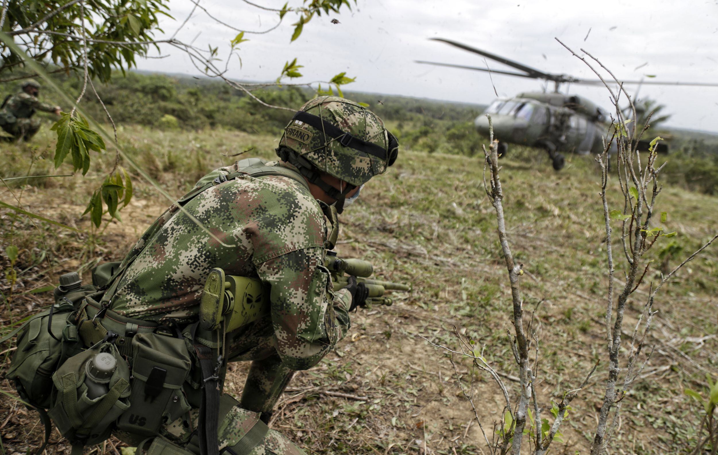 Ya son tres los militares lesionados, en hechos aislados, en menos de una semana en el departamento del Cauca. Crédito: Colprensa.