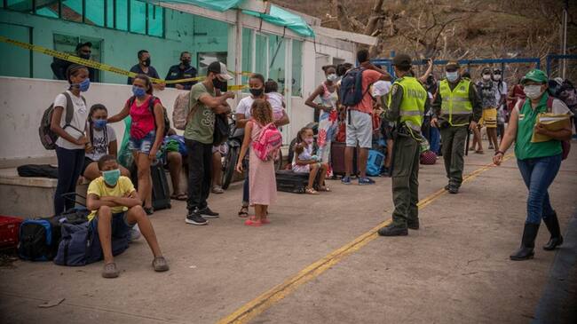 Presencia de COVID-19 en Providencia. Foto: Getty Images