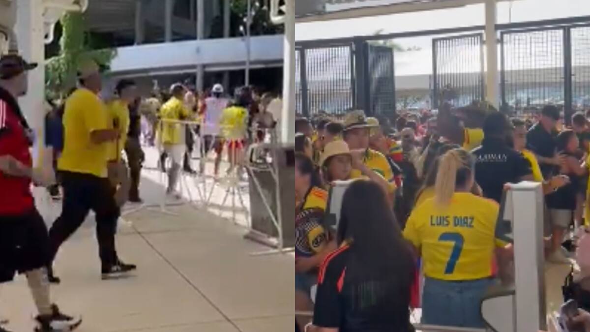 Hinchas intentaron colarse a la final de la Copa América: tuvieron que cerrar puertas