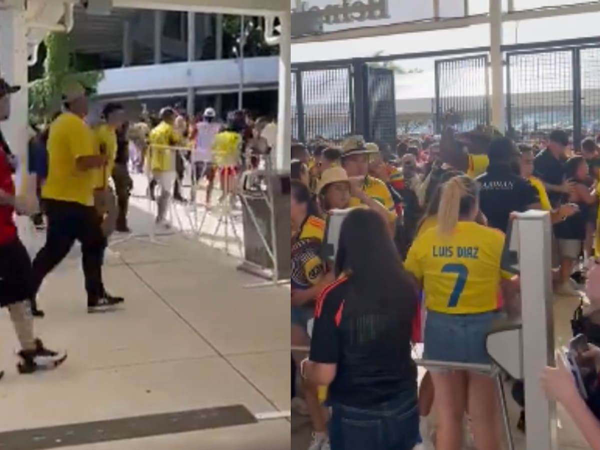 Hinchas intentaron colarse a la final de la Copa América: tuvieron que cerrar puertas