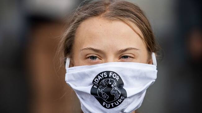 Greta Thunberg expresa su apoyo a la difícil situación del país. Foto: Getty Images