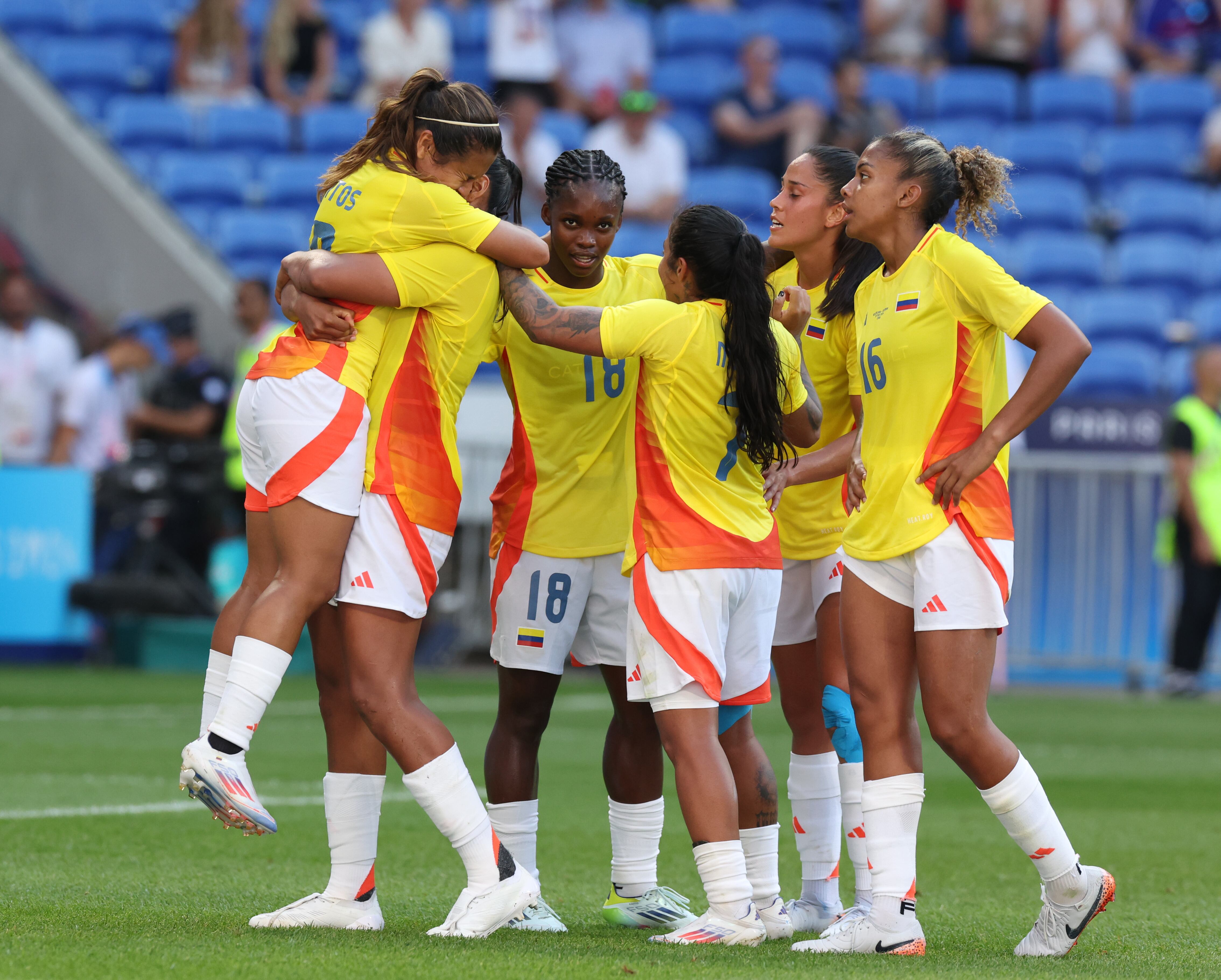 Selección Colombia Femenina en los Juegos Olímpicos 2024. Foto: Getty Images