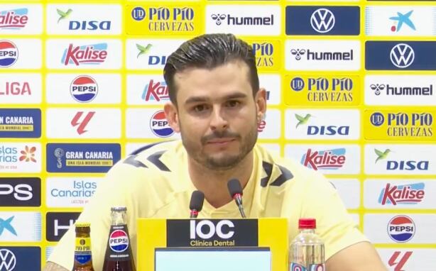 Nicolás Benedetti durante su presentación con la UD Las Palmas. FOTO: Captura de Pantalla - UD Las Palmas/X