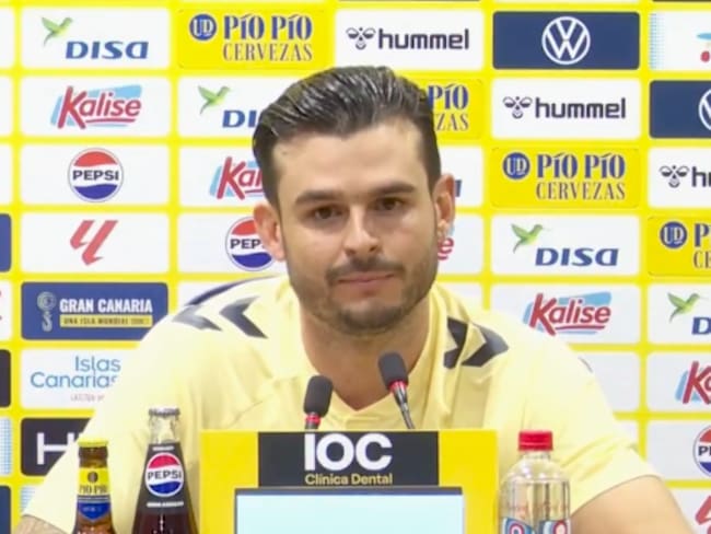 Nicolás Benedetti durante su presentación con la UD Las Palmas. FOTO: Captura de Pantalla - UD Las Palmas/X