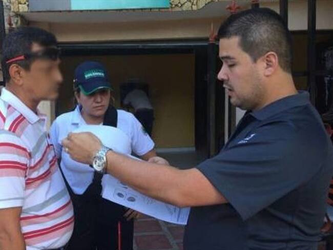 Siete registradores fueron capturados por presunto tráfico de migrantes. Foto: Colprensa