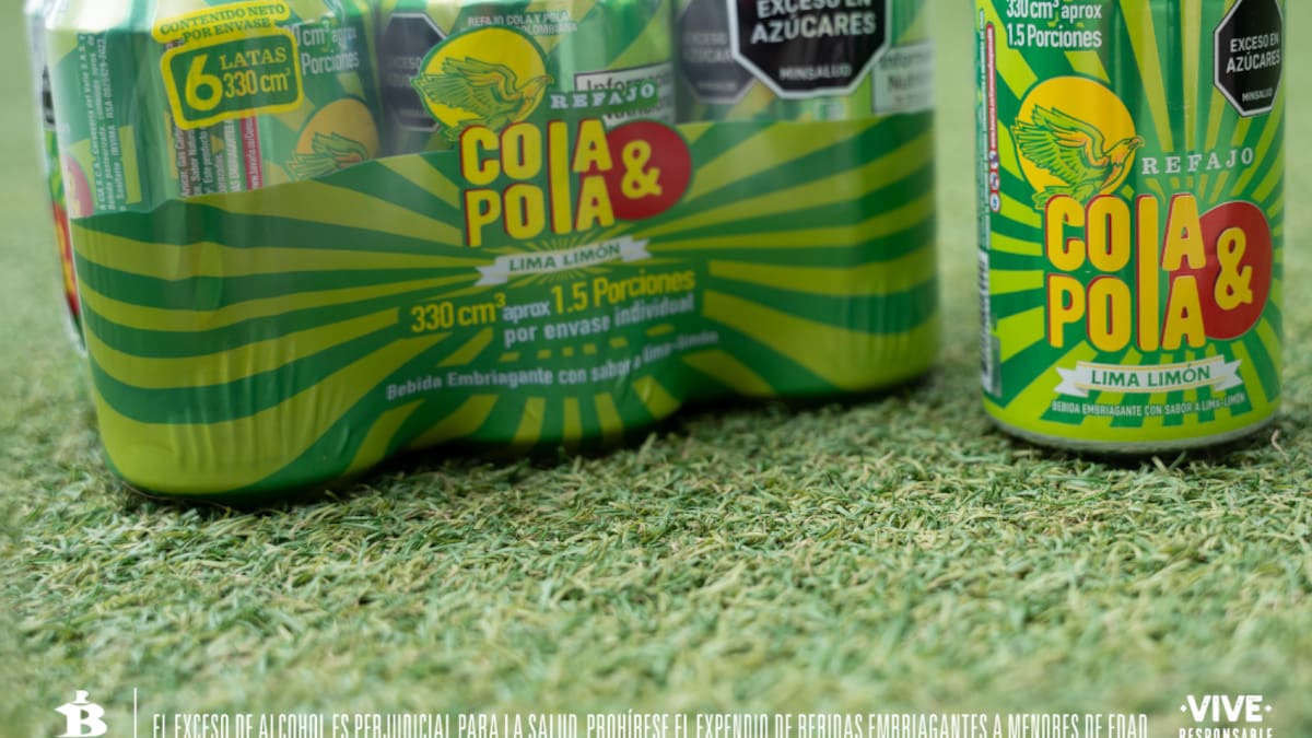 Llega Cola y Pola Lima Limón, la nueva bebida innovadora de Bavaria