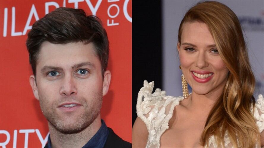 ¿Se confirma el romance de Scarlett Johansson y Colin Jost?. Foto: Getty Images
