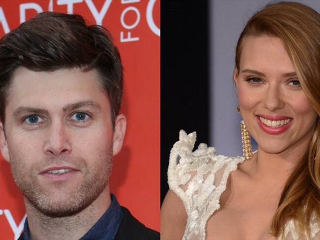 ¿Se confirma el romance de Scarlett Johansson y Colin Jost?. Foto: Getty Images
