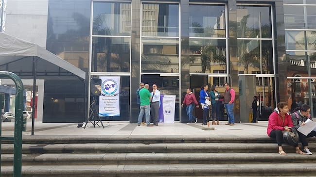 Los defensores públicos solicitan que se mejoren las condiciones salariales en el país para los magistrados, fiscales y procuradores. Foto: Adrián Rodríguez