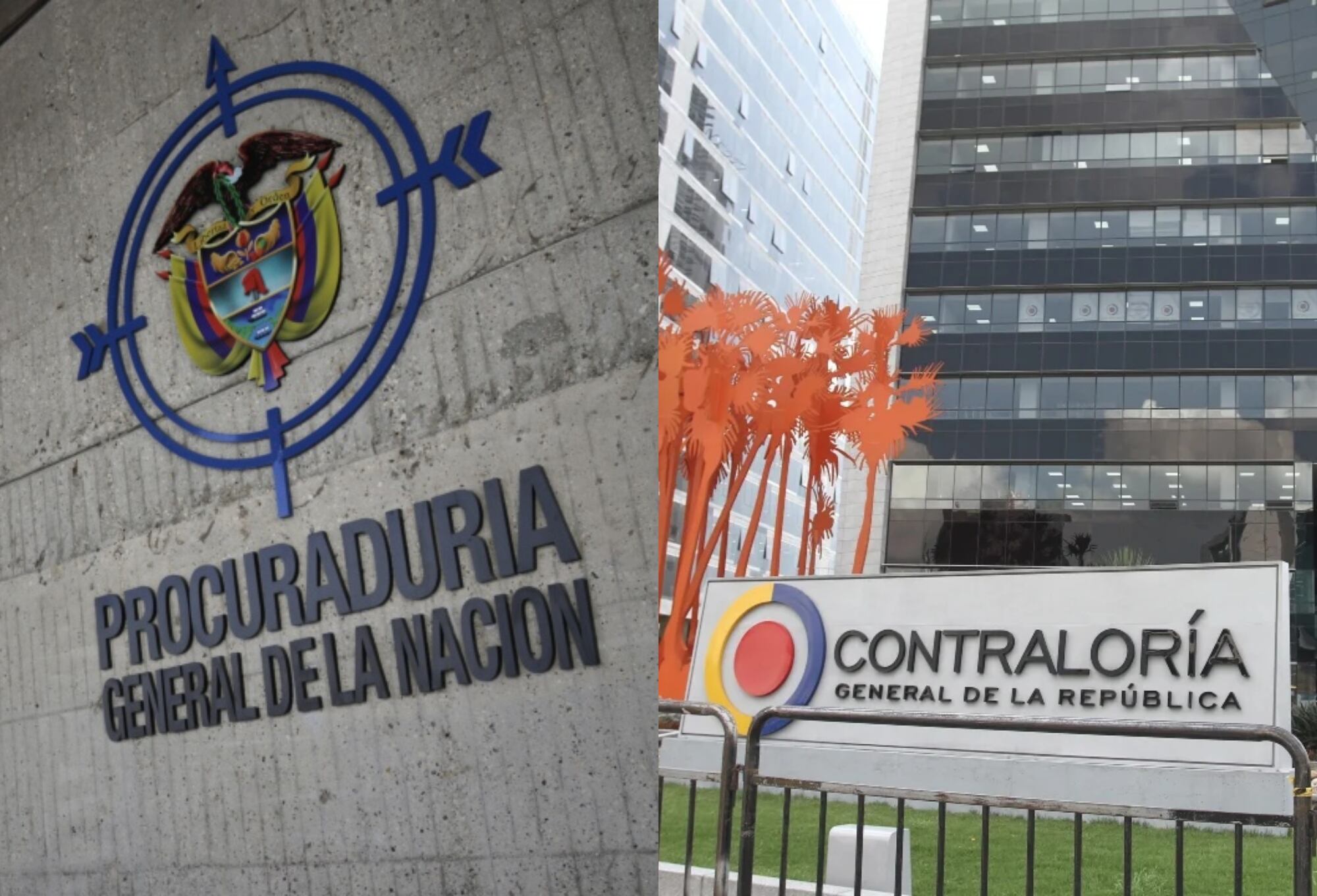 Procuraduría y Contraloría | Fotos: Colprensa