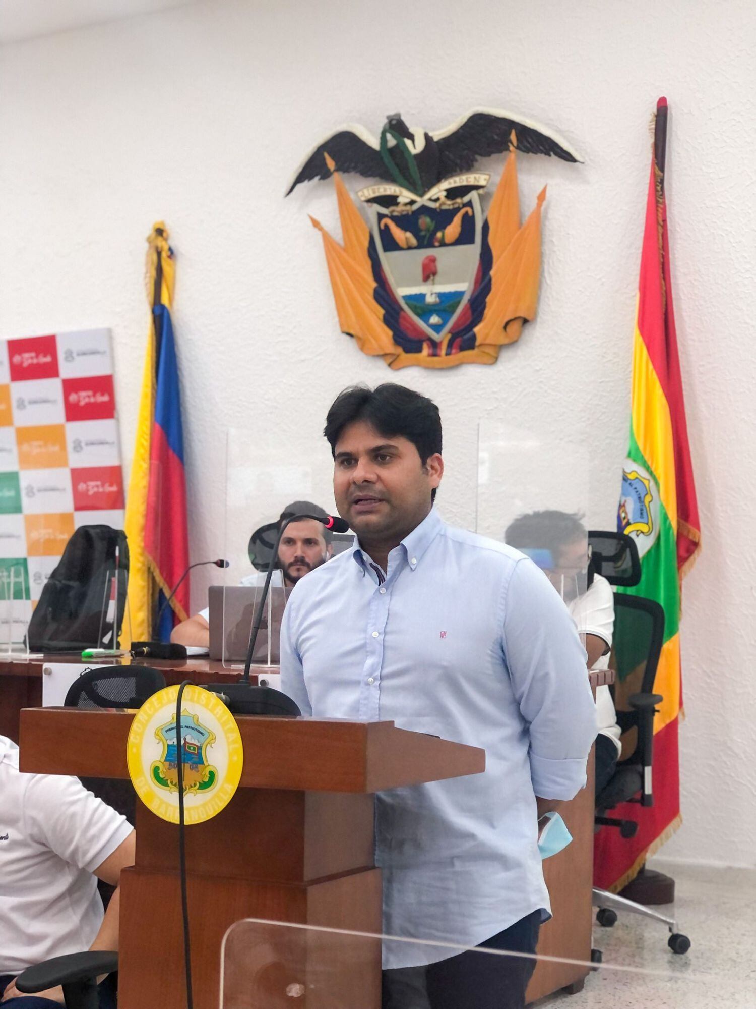 Fue elegido el nuevo contralor Distrital, Concejo de Barranquilla.