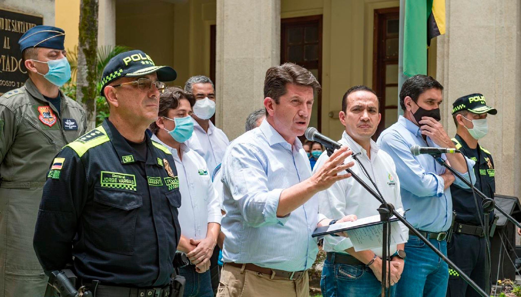 Diego Molano/ Policía Bucaramanga