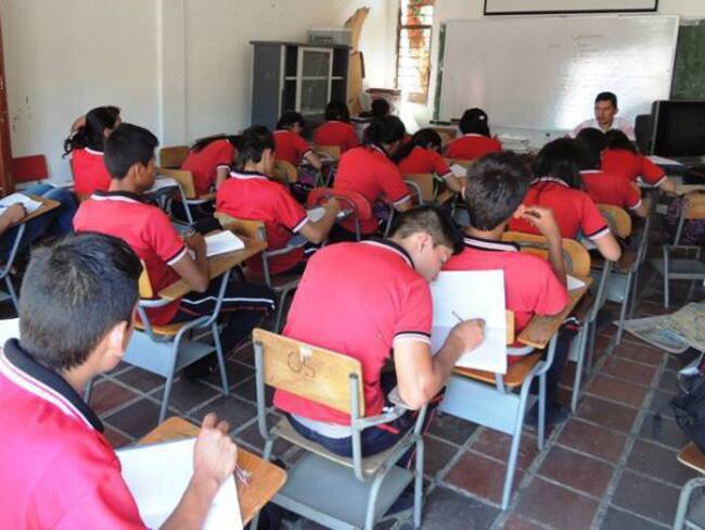 Estudiantes de colegio de Cúcuta. / Foto: Archivo.