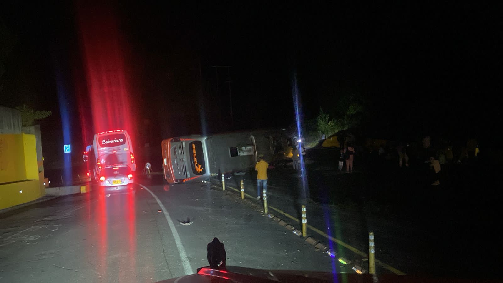 Accidente en La Línea | Foto: Cortesía Ciudadanos