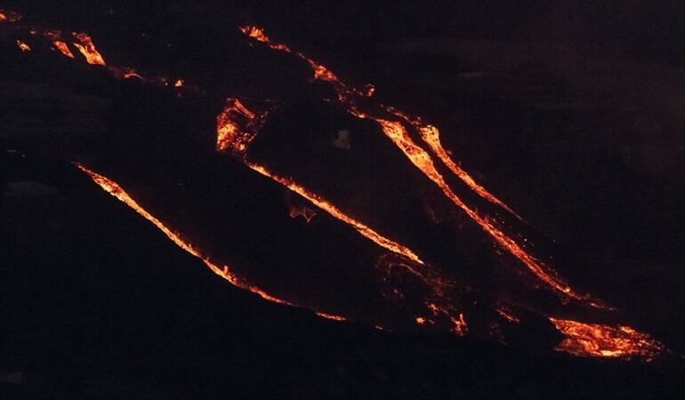 Hallaron el cuerpo sin vida de un hombre en el área de exclusión de La Palma.. Foto: Dan Kitwood/Getty Images