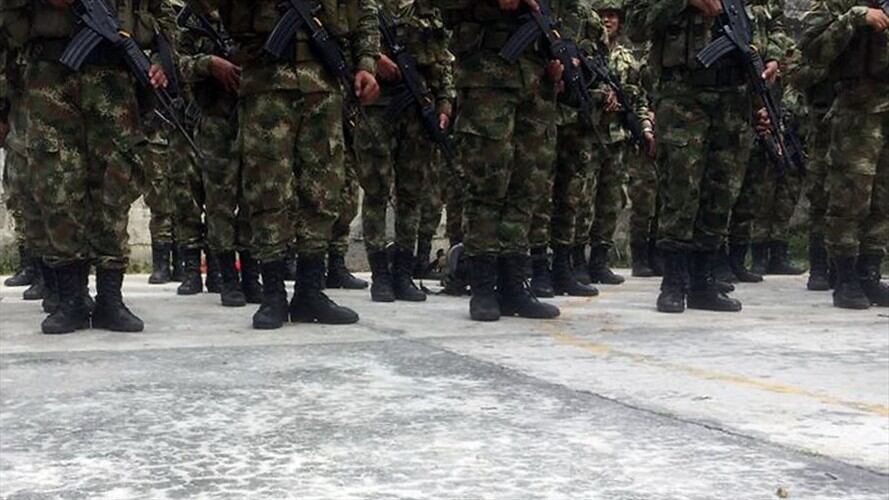 Libres 11 de los 12 militares capturados por corrupción. Foto: Colprensa