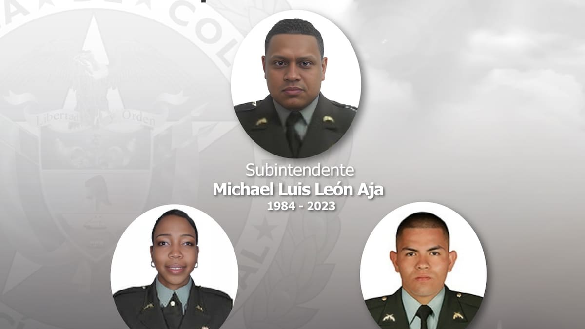 Tres policías fueron asesinados en un ataque armado en el Cauca