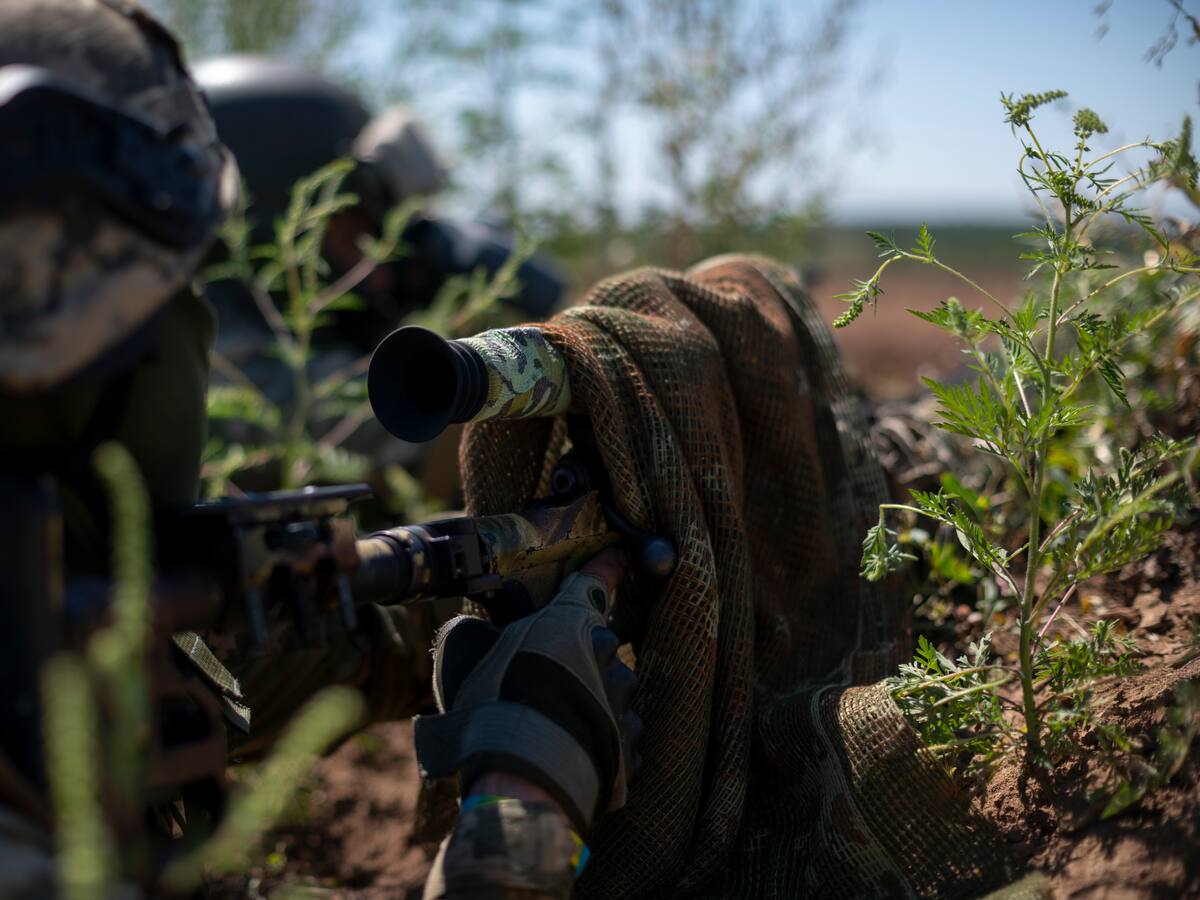 Militares rusos atacaron, con drones, a un grupo de mercenarios colombianos
