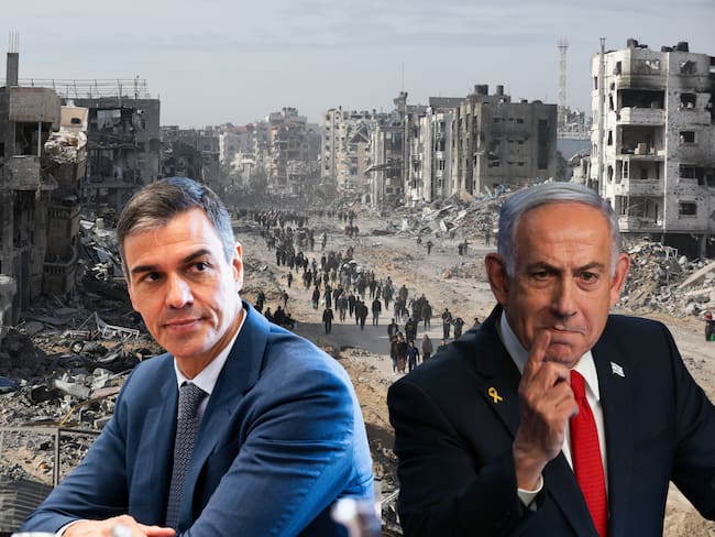 Los gobiernos de España e Israel chocan nuevamente por cuenta de las decisiones del jefe de gobierno Pedro Sánchez que buscan responder a los ataques contra los palestinos en Gaza.
(Foto: Caracol Radio / Getty )