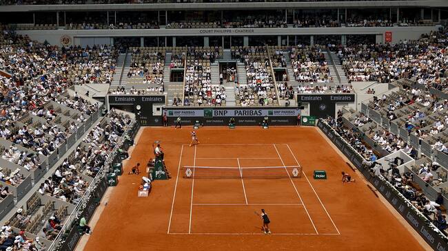 Roland Garros. Foto: EFE/EPA/MOHAMMED BADRA