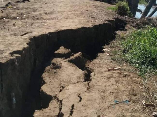Erosión en Guaimaro, Salamina / Cortesía