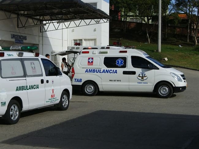 Los heridos fueron llevados a la Clínica La Estancia, al Hospital Susana López y a la Clínica Santa Gracia . Foto: Colprensa