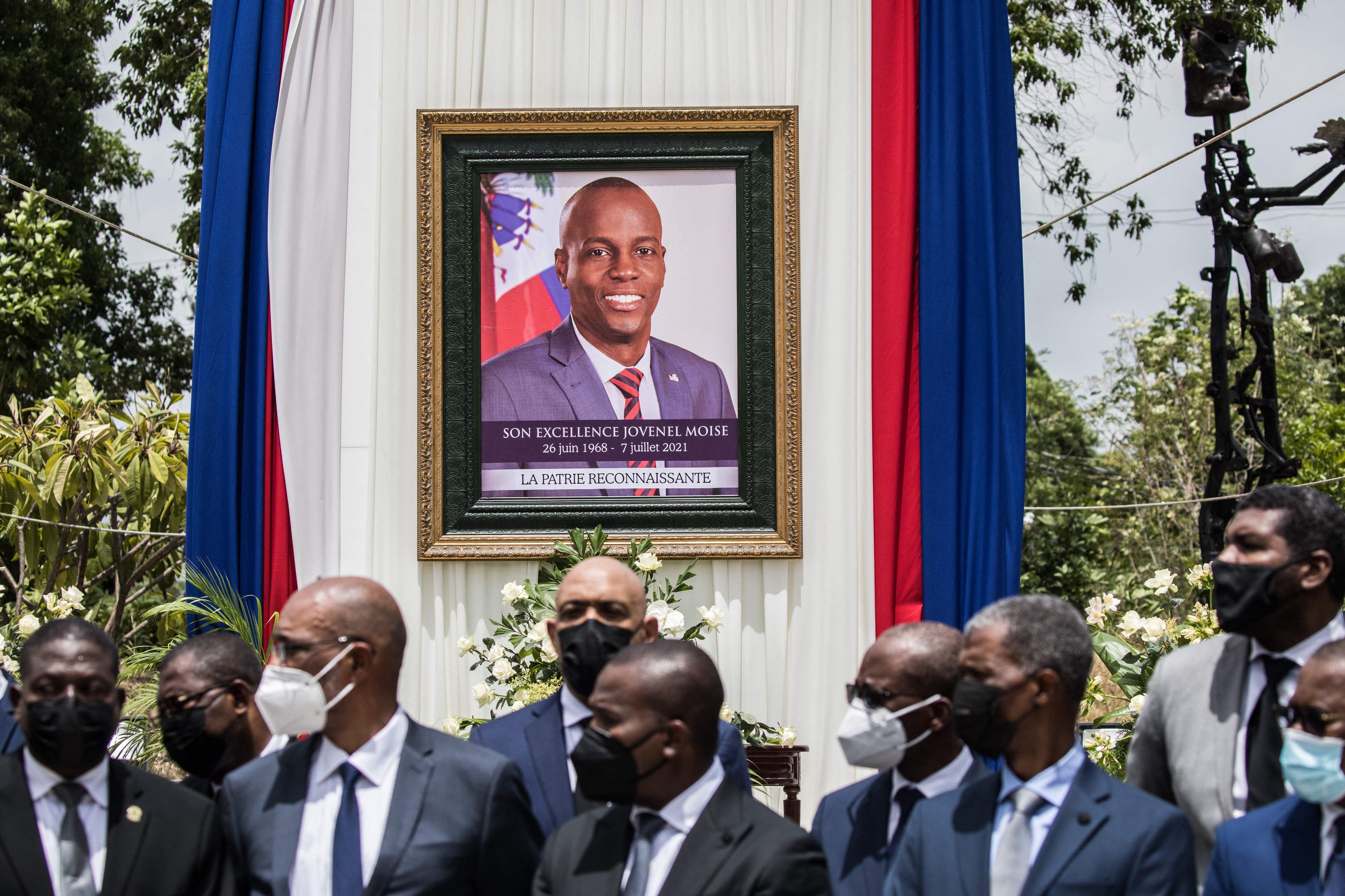 Funeral de Jovenel Moise. Foto: Valerie Baeriswyl / AFP via Getty Images