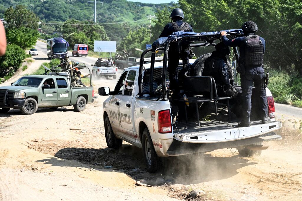 Enfrentamientos en México. I Foto: FRANCISCO ROBLES/AFP via Getty Images.