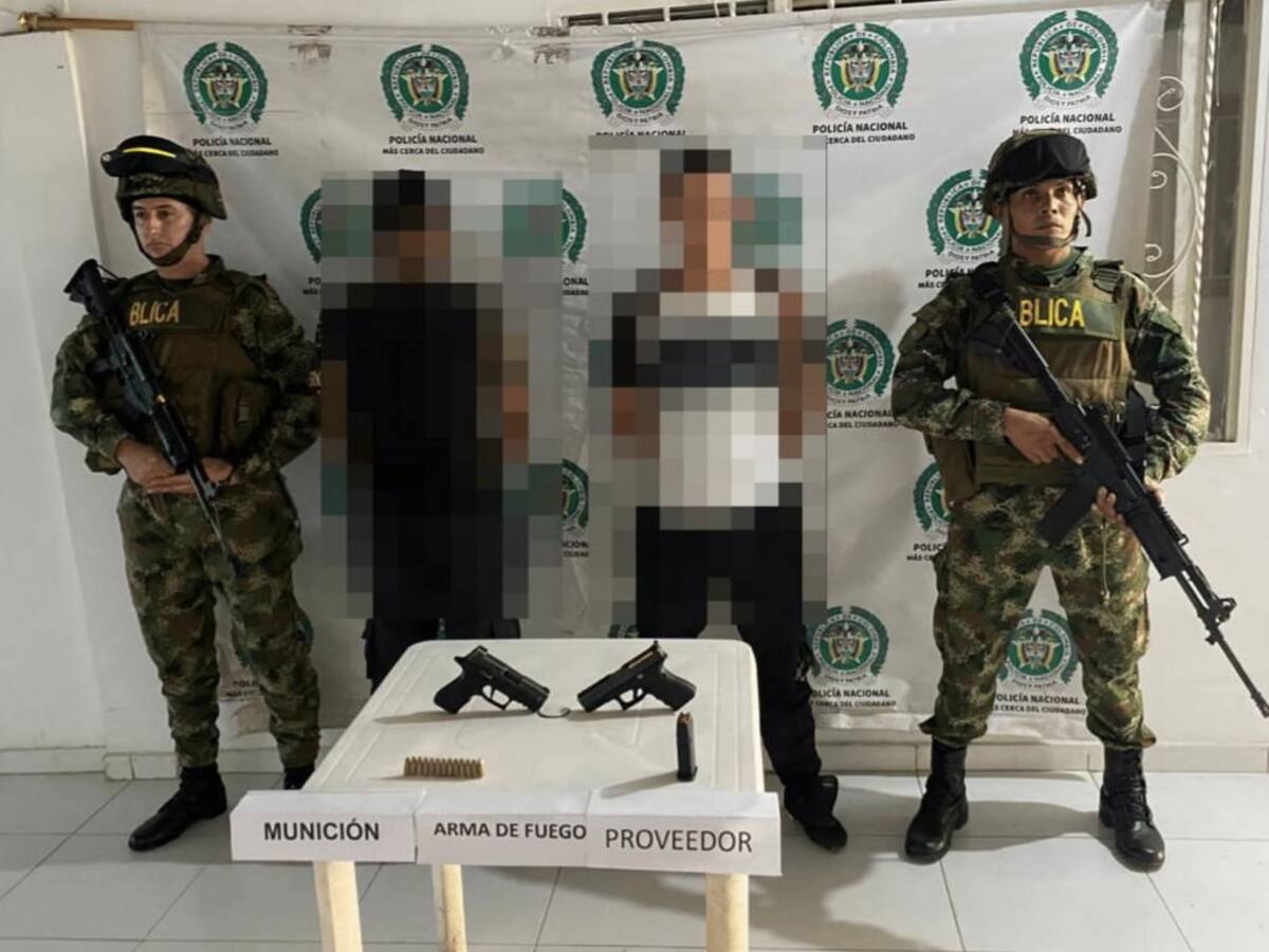 Dos guerrilleros fueron capturados por el Ejército en el sur del Cauca